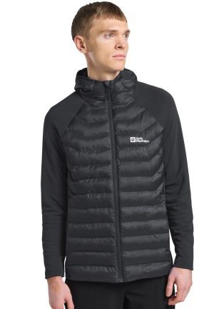 Jack Wolfskin Jack Wolfskin Routeburn Pro Hybrid Men Übergangsjacke Herren XXXL black black – black XXXL