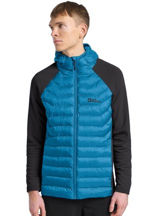 Jack Wolfskin Jack Wolfskin Routeburn Pro Hybrid Men Übergangsjacke Herren XXXL blue aurora blue – aurora blue XXXL