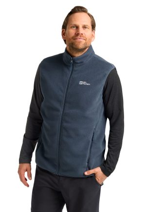 Jack Wolfskin Jack Wolfskin Waldsteig FZ Vest Men Fleeceweste Herren XXXL blue midnight sky – midnight sky XXXL