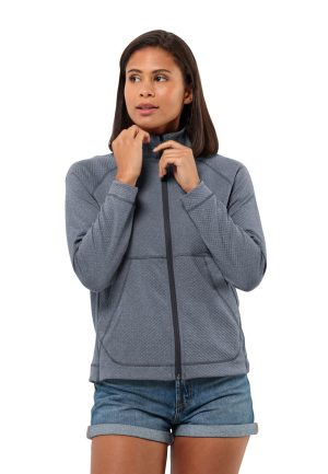 Jack Wolfskin Jack Wolfskin Fernweh Jacket Women Fleecejacke Damen XS blue night blue – night blue XS
