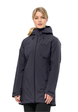 Jack Wolfskin Jack Wolfskin Heidelstein Ins Jacket Women Wasserdichte Winterjacke Damen S grey