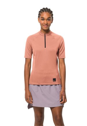 Jack Wolfskin Jack Wolfskin Bike Commute HZ T-Shirt Women Funktionsshirt Damen XS pink Astro Dust – Astro Dust XS