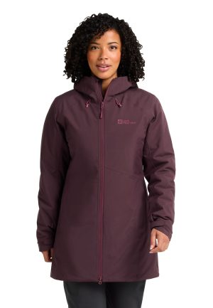Jack Wolfskin Jack Wolfskin Heidelstein Ins Jacket Women Wasserdichte Winterjacke Damen L purple amaranth – amaranth L
