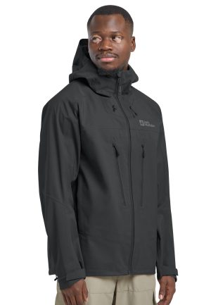 Jack Wolfskin Jack Wolfskin Kammweg 3L Jacket Men Hardshell Trekking-Regenjacke Herren XXXL grey