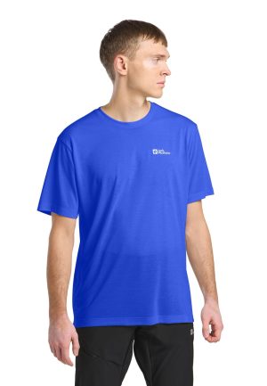 Jack Wolfskin Jack Wolfskin Vonnan S/S T-Shirt Men Kurzarm Funktionsshirt Herren XXXL blue vibrant blue – vibrant blue XXXL