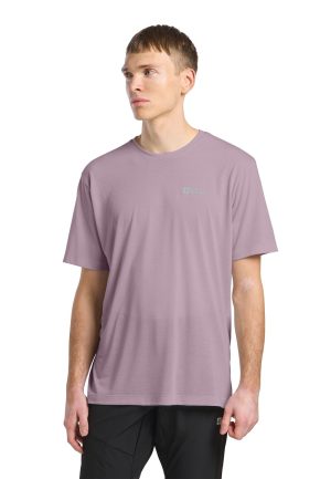 Jack Wolfskin Jack Wolfskin Vonnan S/S T-Shirt Men Kurzarm Funktionsshirt Herren XXXL purple wild blossom – wild blossom XXXL
