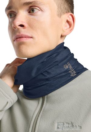 Jack Wolfskin Jack Wolfskin Basic Neckgaiter Schlauchschal One Size blue night blue – night blue One Size