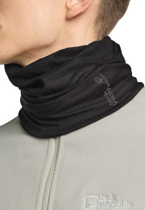 Jack Wolfskin Jack Wolfskin Basic Neckgaiter Schlauchschal One Size black black – black One Size