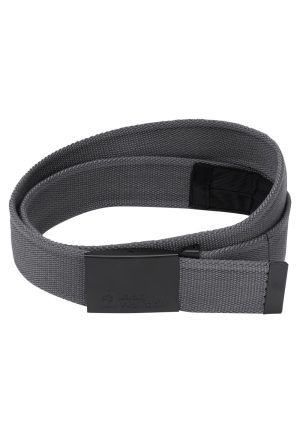 Jack Wolfskin Jack Wolfskin Hidden Belts Gürtel mit Geheimfach 95 grey Dark Grey – Dark Grey 95