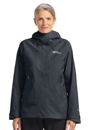 Jack Wolfskin Jack Wolfskin Kammweg 2L Jacket Women Regenjacke Damen S grey