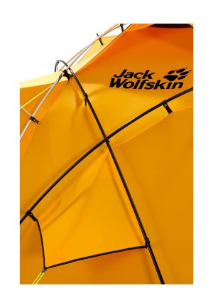 Jack Wolfskin Jack Wolfskin Base Camp Dome Kuppelzelt 6-10 Personen One Size yellow burly yellow – burly yellow One Size