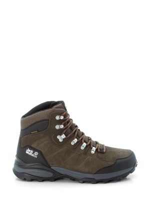 Jack Wolfskin Jack Wolfskin Refugio Texapore Mid Men Wasserdichte Wanderschuhe Herren 46 miscellaneous Khaki / Phantom – Khaki / Phantom 46
