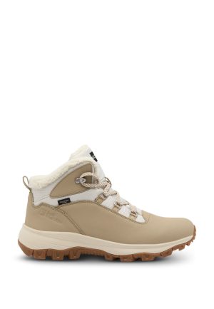 Jack Wolfskin Jack Wolfskin Everquest Texapore Mid Women Wasserdichte Winterschuhe Damen 41 beige anis – anis 41