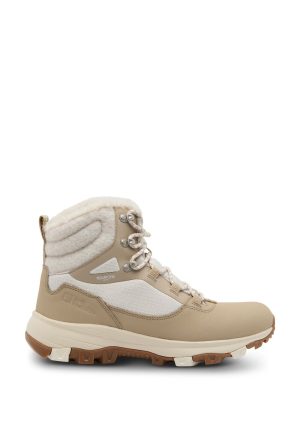 Jack Wolfskin Jack Wolfskin Everquest Texapore High Women Wasserdichte Winterschuhe Damen 41 beige anis – anis 41