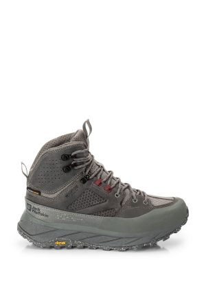 Jack Wolfskin Jack Wolfskin Terraquest Texapore Mid Women Wasserdichte Wanderschuhe Damen 42.5 grey smokey grey – smokey grey 42.5