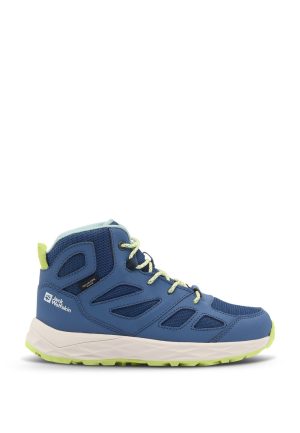 Jack Wolfskin Jack Wolfskin Woodland 2 Texapore Mid Kids Wasserdichte Wanderschuhe Kinder 30 blue Evening Sky – Evening Sky 30