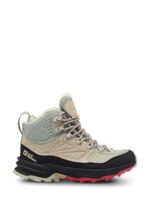 Jack Wolfskin Jack Wolfskin Cyrox Texapore Mid Women Wasserdichte Wanderschuhe Damen 40.5 green mint leaf – mint leaf 40.5