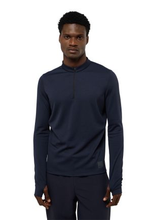 Jack Wolfskin Jack Wolfskin Bike Commute HZ Men Funktionsshirt Herren S blue dark navy – dark navy S