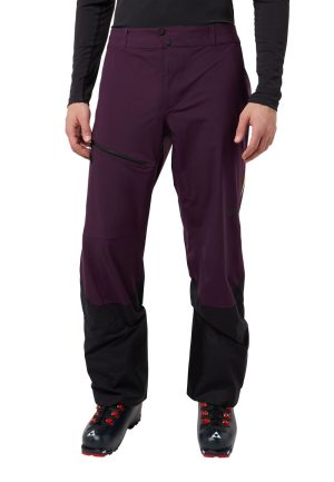 Jack Wolfskin Jack Wolfskin Alpspitze Tour 3L Pants Men Hardshell Skihose mit RECCO® Ortungssystem Herren 48 purple midnight plum – midnight plum 48