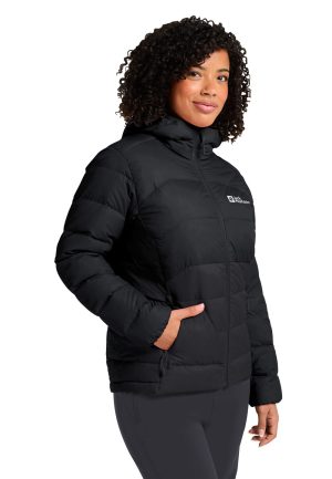 Jack Wolfskin Jack Wolfskin Ather Down Hoody Women RDS Daunenjacke Damen M black black – black M