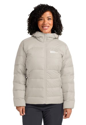Jack Wolfskin Jack Wolfskin Ather Down Hoody Women RDS Daunenjacke Damen L beige pale sand – pale sand L