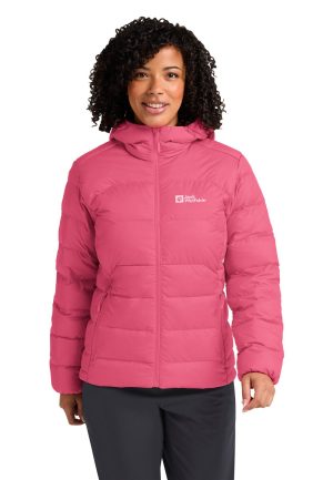 Jack Wolfskin Jack Wolfskin Ather Down Hoody Women RDS Daunenjacke Damen M pink bubblegum – bubblegum M