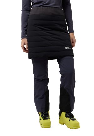 Jack Wolfskin Jack Wolfskin Alpspitze Ins Skirt Women Isolationsrock Damen XS black black – black XS