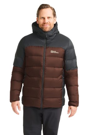 Jack Wolfskin Jack Wolfskin Nebelhorn Down Hoody Men RDS Daunenjacke Herren XXXL brown hot choc – hot choc XXXL