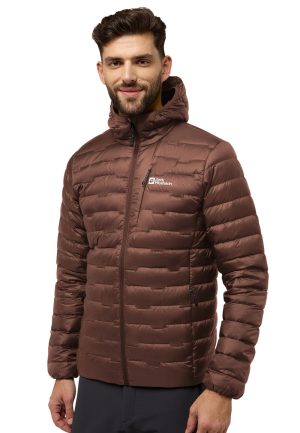 Jack Wolfskin Jack Wolfskin Passamani Down Hoody Men RDS Daunenjacke Herren XXXL brown hot choc – hot choc XXXL