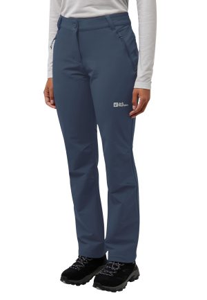 Jack Wolfskin Jack Wolfskin Activate Thermic Pants Women Softshell-Wanderhose Damen 42 blue midnight sky – midnight sky 42