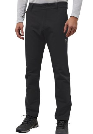 Jack Wolfskin Jack Wolfskin Activate Thermic Pants Men Softshell-Wanderhose Herren 52 black black – black 52