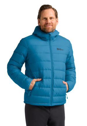 Jack Wolfskin Jack Wolfskin Ather Down Hoody Men RDS Daunenjacke Herren L blue aurora blue – aurora blue L