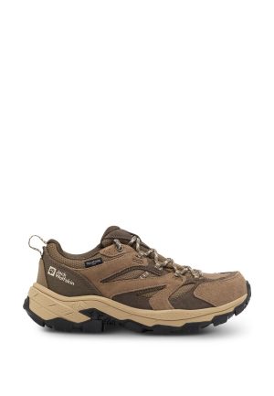 Jack Wolfskin Jack Wolfskin Vojo Tour Texapore Low Women Wasserdichte Wanderschuhe Damen 42.5 brown dark anis – dark anis 42.5