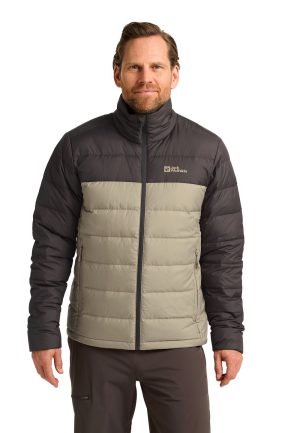 Jack Wolfskin Jack Wolfskin Ather Down Jacket Men Daunenjacke Herren XL beige Linen – Linen XL