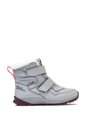 Jack Wolfskin Jack Wolfskin Polar Bear-g Texapore Mid VC Kids Winterschuhe Kinder 32 grey Rainstorm – Rainstorm 32