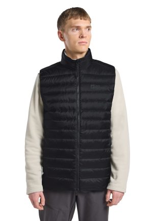 Jack Wolfskin Jack Wolfskin Pilvi Down Vest Men RDS Isolierende winddichte Daunenweste Herren XXXL black black – black XXXL