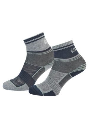 Jack Wolfskin Jack Wolfskin Hike Sock CL C Kids Schnelltrocknende Wandersocken Kinder 34-36 miscellaneous Dark Grey / Light Grey – Dark Grey / Light Grey 34-36