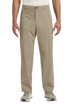 Jack Wolfskin Jack Wolfskin Wagami Pants Men Wanderhose mit Sonnenschutz Herren 56 grey stone – stone 56