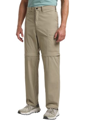Jack Wolfskin Jack Wolfskin Wagami Zip Off Pants Men Zip-Off Hose mit Sonnenschutz Herren 54 grey stone – stone 54