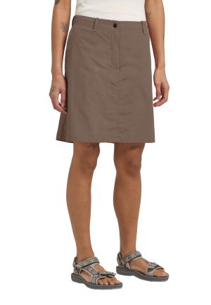 Jack Wolfskin Jack Wolfskin Tihama Skort Women Skort Damen 34 brown cold coffee – cold coffee 34