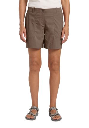 Jack Wolfskin Jack Wolfskin Desert Shorts Women Kurze Hose Damen 34 brown cold coffee – cold coffee 34