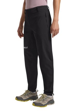 Jack Wolfskin Jack Wolfskin Hikeout Pants Men Wanderhose mit UV-Schutz Herren 46 black black – black 46