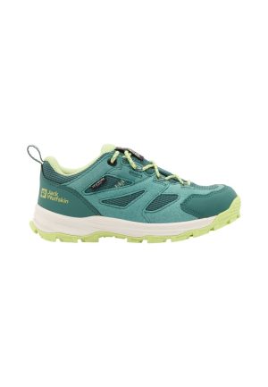 Jack Wolfskin Jack Wolfskin Vojo Tour Texapore Low Kids Wasserdichte Wanderschuhe Kinder 28 green Jade Green – Jade Green 28