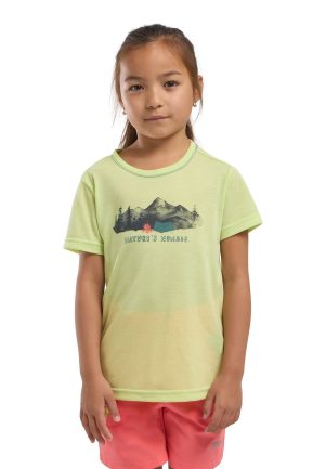 Jack Wolfskin Jack Wolfskin Hiking Graphic T-Shirt Kids Funktionsshirt Kinder 128 multi color PRINT cool matcha – PRINT cool matcha 128