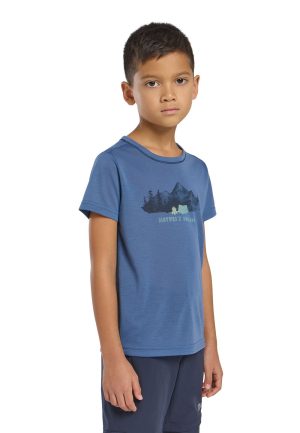 Jack Wolfskin Jack Wolfskin Hiking Graphic T-Shirt Kids Funktionsshirt Kinder 128 multi color PRINT evening sky – PRINT evening sky 128