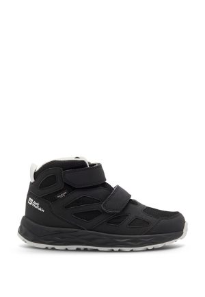 Jack Wolfskin Jack Wolfskin Woodland 2 Texapore Mid VC Kids Wasserdichte Wanderschuhe Kinder 28 grey Phantom – Phantom 28