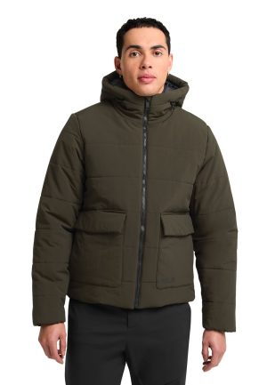 Jack Wolfskin Jack Wolfskin Northern Lite Hooded Jacket Men Isolationsjacke mit Kapuze Herren XXXL green obsidian moss – obsidian moss XXXL