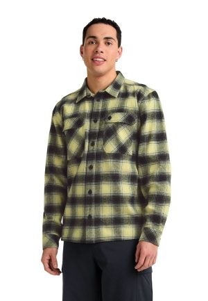 Jack Wolfskin Jack Wolfskin Baja Flannel Shirt Men Flanellhemd Herren XXL checks CHECK lemon ice – CHECK lemon ice XXL