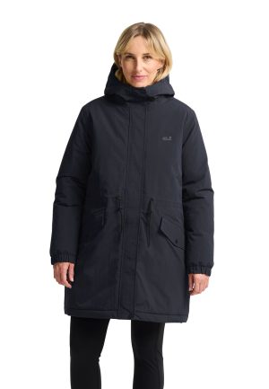 Jack Wolfskin Jack Wolfskin Chilly Frost Parka Women Wasserdichter Parka Damen S blue dark navy – dark navy S