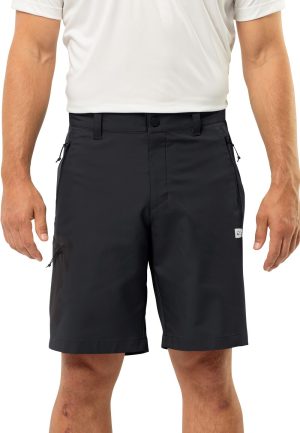 Jack Wolfskin Jack Wolfskin Active Track Shorts Men Kurze Softshellhose Herren 48 black black – black 48